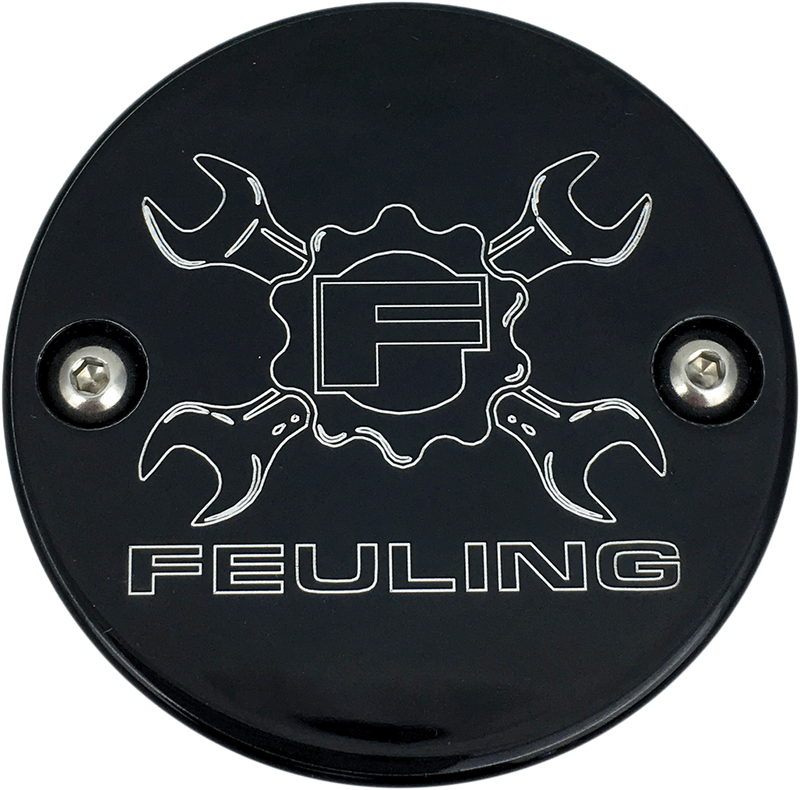 FEULING OIL PUMP CORP. Point Cover - Wrench - Black - M8