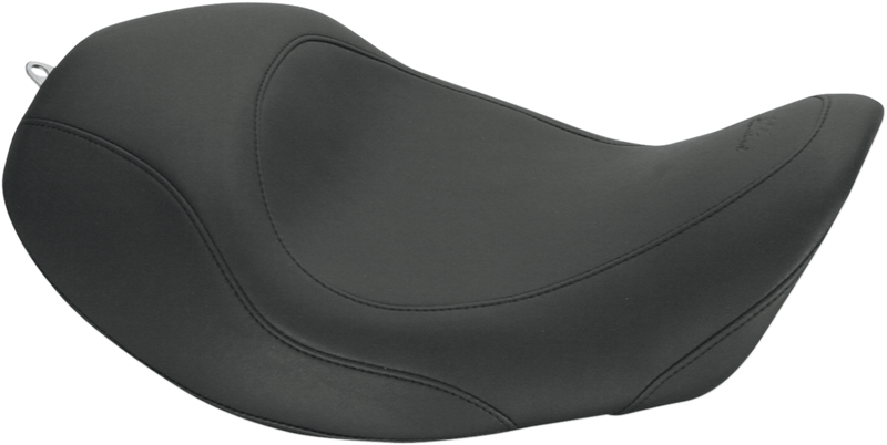 MUSTANG Wide Tripper™ Forward Solo Seat - Black - Dyna '06-'17