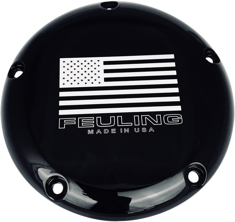 FEULING OIL PUMP CORP. American Derby Cover - Black - M8