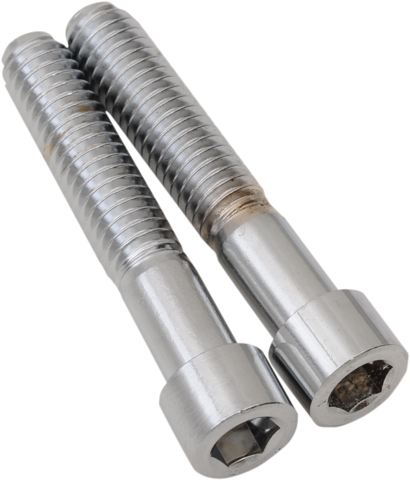 DRAG SPECIALTIES Smooth Socket-Head Starter Bolt Kit - Chrome - M8