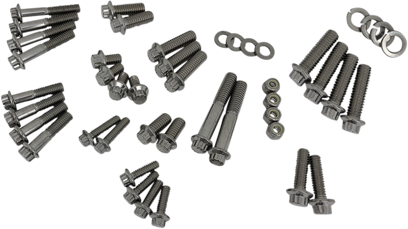 FEULING OIL PUMP CORP. Fastener Kit - Chassis/Trim - 12-Point/Dress-Up - M8 Road Glide