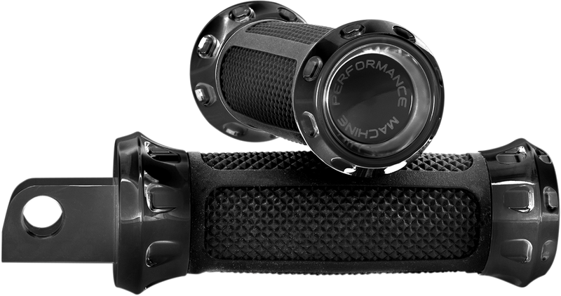 PERFORMANCE MACHINE (PM) Over Drive Footpeg - Black