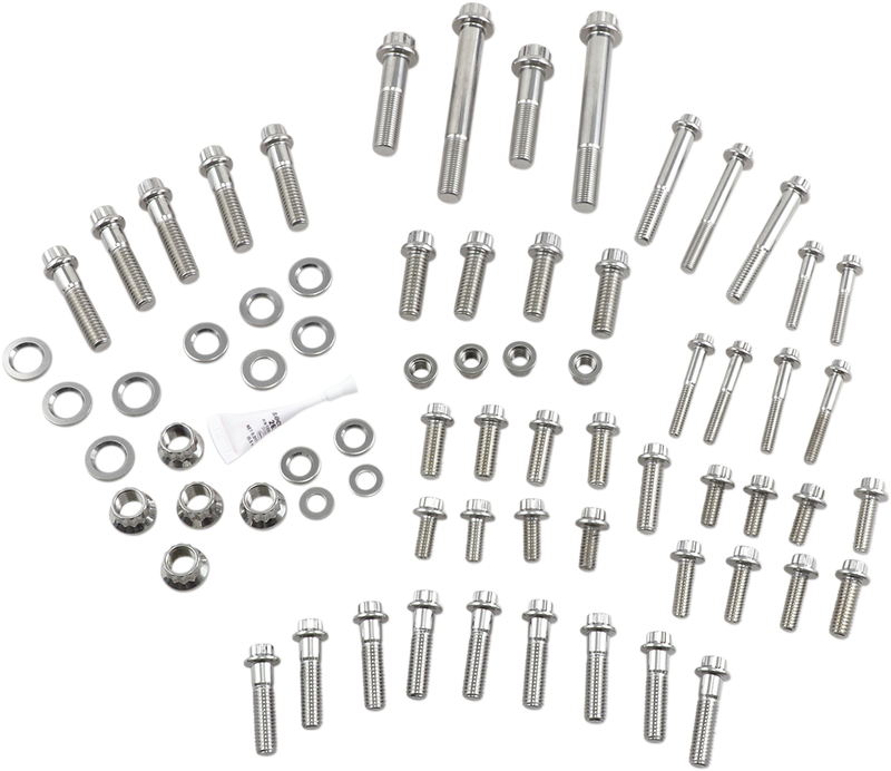 FEULING OIL PUMP CORP. Fastener Kit - Chassis/Trim - 12-Point/Dress-Up - FXR
