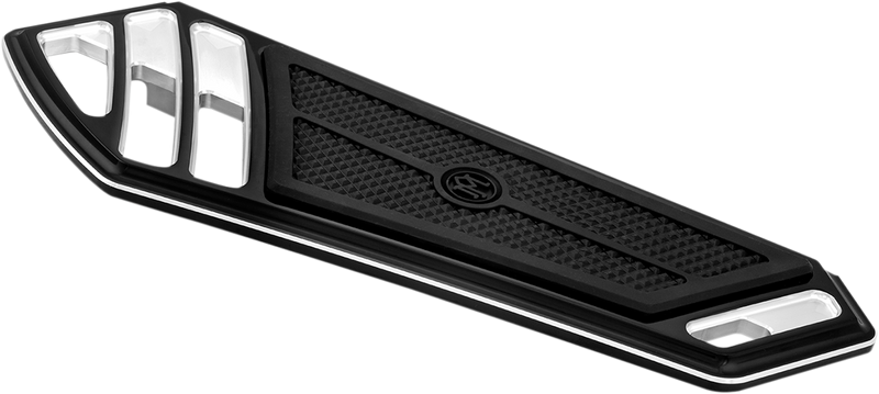 PERFORMANCE MACHINE (PM) Superlight Floorboards - Driver - Contrast Cut - '80-'20 SOFTAIL/TOURING