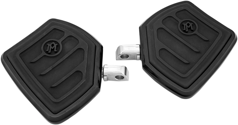 PERFORMANCE MACHINE (PM) Passenger Floorboards - Contoured - Black