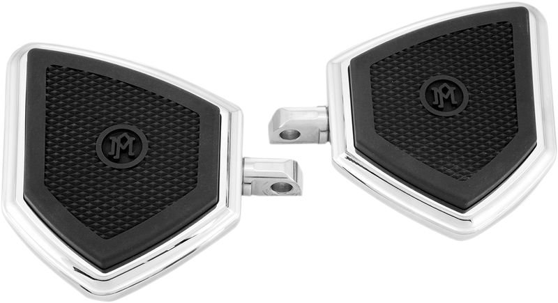 PERFORMANCE MACHINE (PM) Passenger Floorboards - FTZ - Chrome