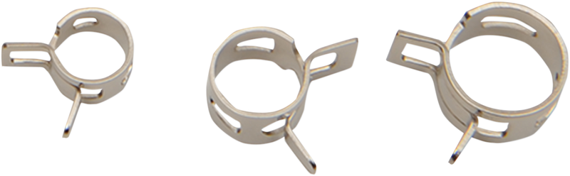 DRAG SPECIALTIES Universal Multi Functional Self Tensioning Spring Clamps - 100-Pack