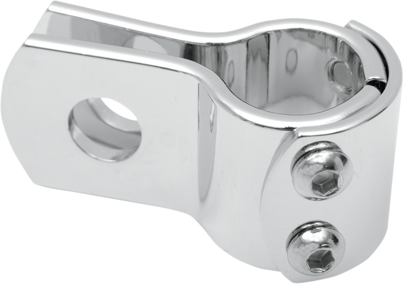 DRAG SPECIALTIES Universal Multi Functional 3-Piece Clamp - 1 1/4" - Chrome