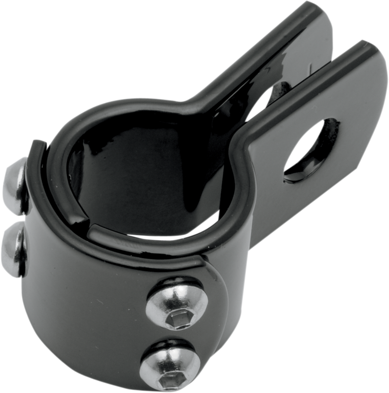 DRAG SPECIALTIES Universal Multi Functional 3-Piece Clamp - 1-1/2" - Gloss Black