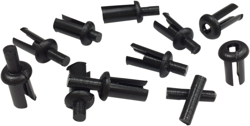 DRAG SPECIALTIES Replacement Tour Pak Tether Rivets - 5/16" - 10-Pack