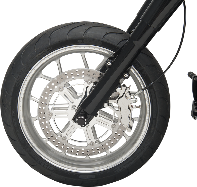 PERFORMANCE MACHINE (PM) 6 Piston Caliper - 13" - Left - Chrome