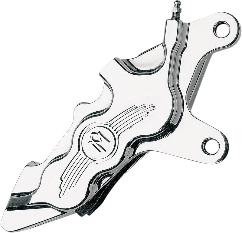 PERFORMANCE MACHINE (PM) 6 Piston Caliper - 13" - Right - Chrome - '00-'07