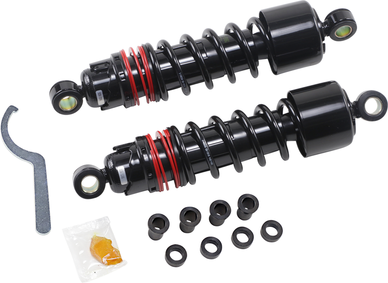 BURLY BRAND Slammer Plus Shocks - Black - XL