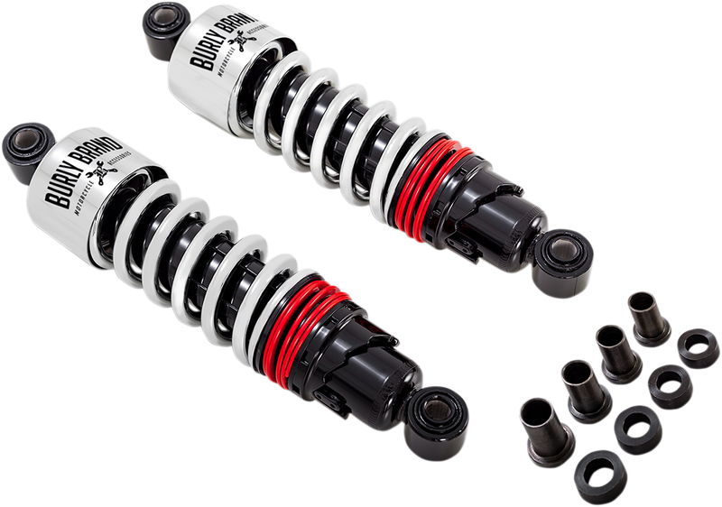 BURLY BRAND Slammer Plus Shocks - Chrome - FLH