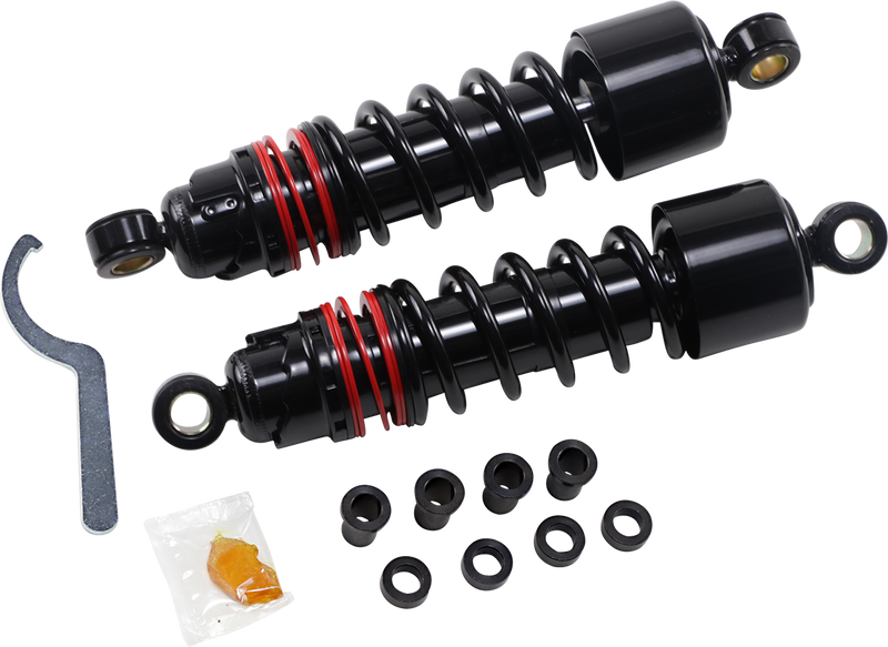 BURLY BRAND Slammer Plus Shocks - Black - XL