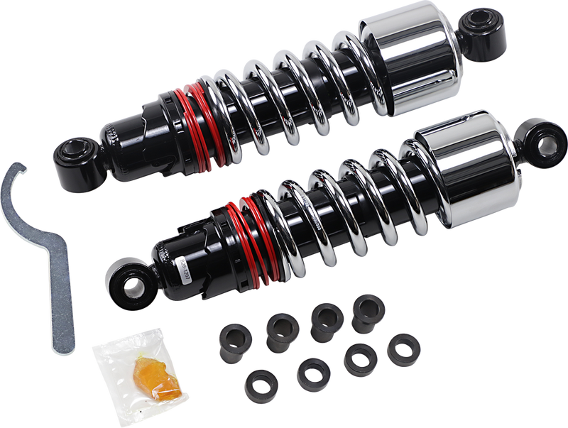 BURLY BRAND Slammer Plus Shocks - Chrome - FXD