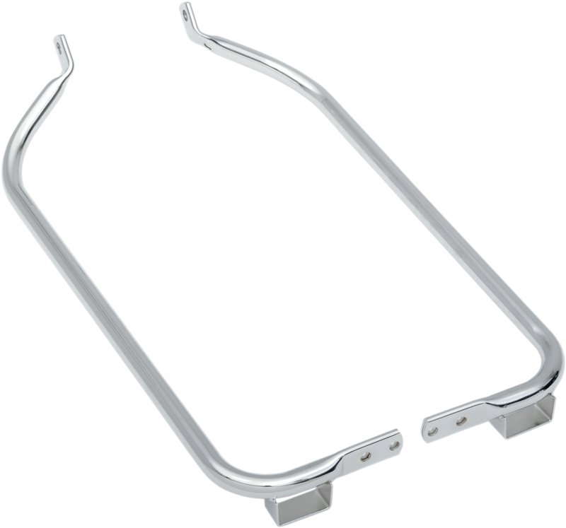 DRAG SPECIALTIES Chrome Saddlebag Support Brackets - FL '04-'08