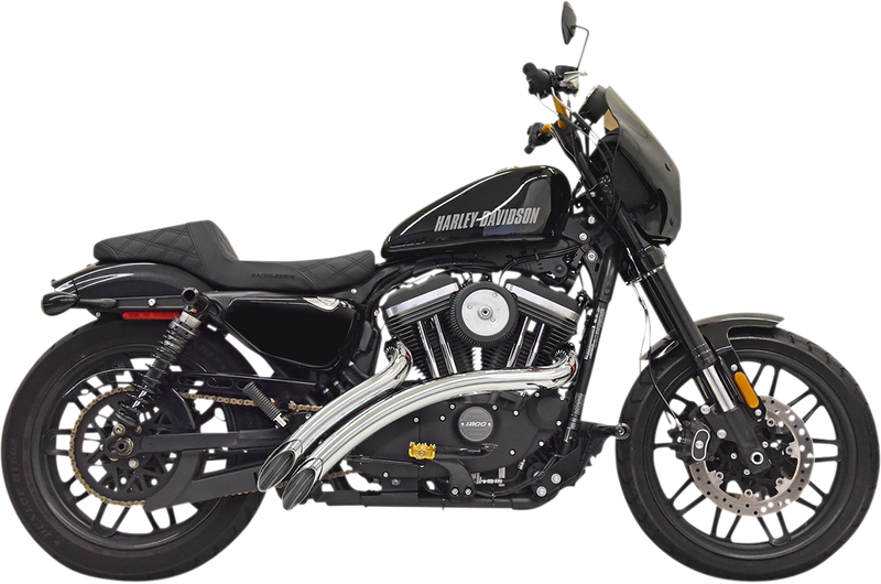BASSANI XHAUST Radial Sweepers Exhaust System - Chrome - 2014-2020 SPORTSTER MODELS