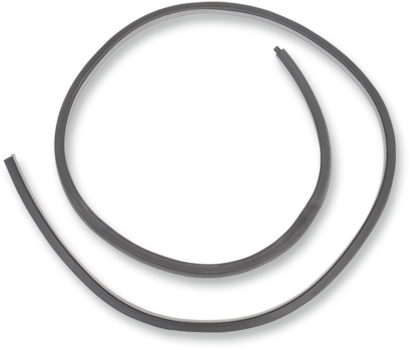 DRAG SPECIALTIES Replacement Saddlebag Lid Gasket - FL '93-'13 - Black