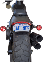 CUSTOM DYNAMICS LED Integrated Taillight with Turn Signals - Red