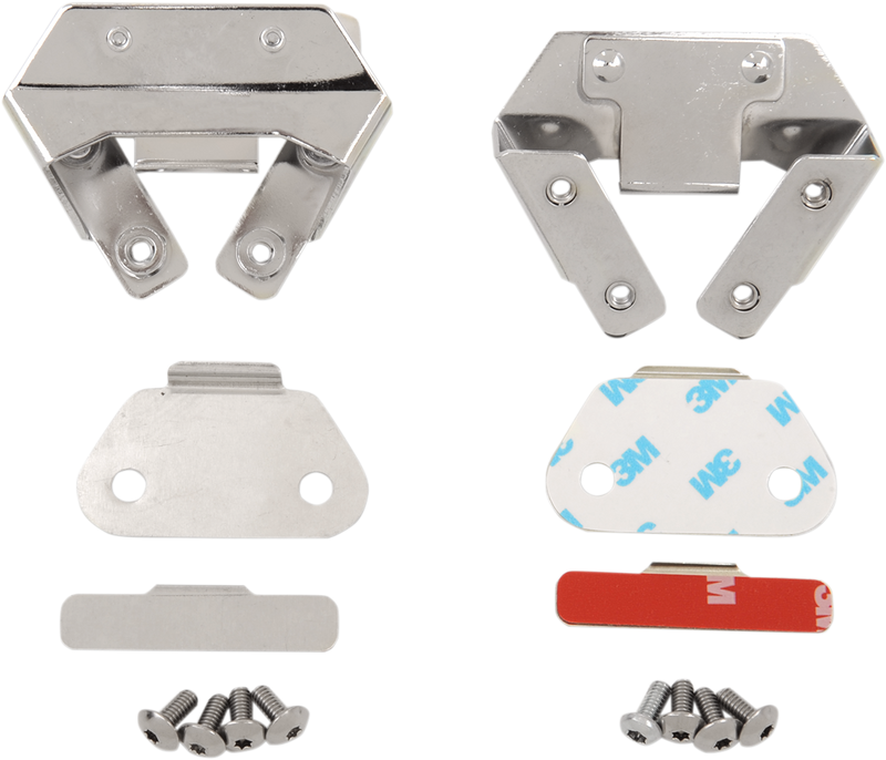 DRAG SPECIALTIES Replacement Saddlebag Mount Kit - FL '93-'13 - Chrome