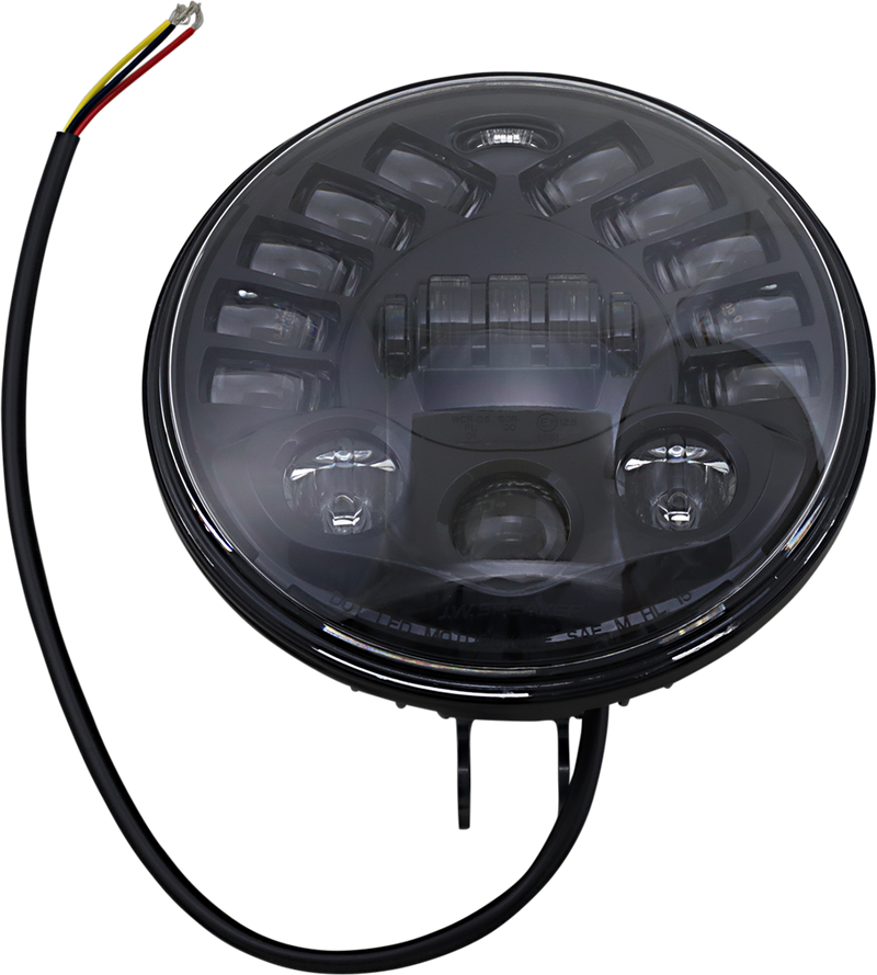 CUSTOM DYNAMICS ProBEAM 7" Adaptive 2 Headlight With Pedestal Mount