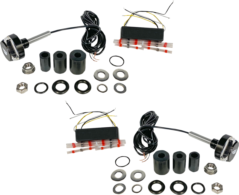 CUSTOM DYNAMICS LED Handlebar End Signal/Running Lights - Universal - Amber/White