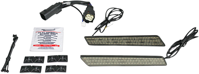 CUSTOM DYNAMICS Saddlebag LED Latch Lightz™ - Touring '10-'13 - Smoke