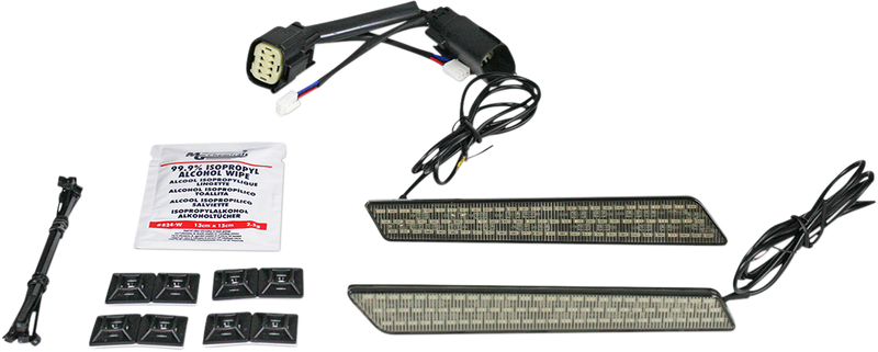 CUSTOM DYNAMICS Saddlebag LED Latch Lightz™ - CVO Touring '09-'13 - Smoke