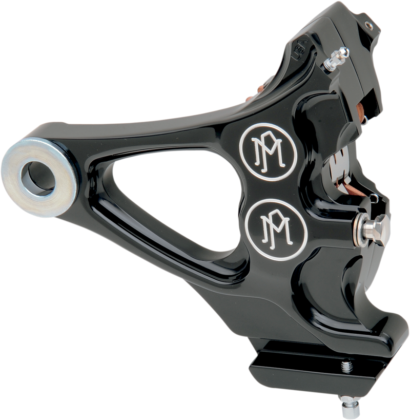 PERFORMANCE MACHINE (PM) 4-Piston Caliper - Rear - Contrast Cut* - '84-'99 Softail