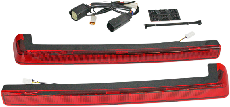 CUSTOM DYNAMICS ProBEAM® LED Tour Pak Arms - Red Lens - '14-'25