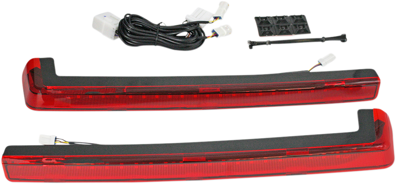 CUSTOM DYNAMICS ProBEAM® LED Tour Pak Arms - Red Lens - '06-'13