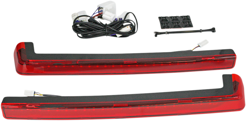 CUSTOM DYNAMICS ProBEAM® LED Tour Pak Arms - Red Lens - '06-'13