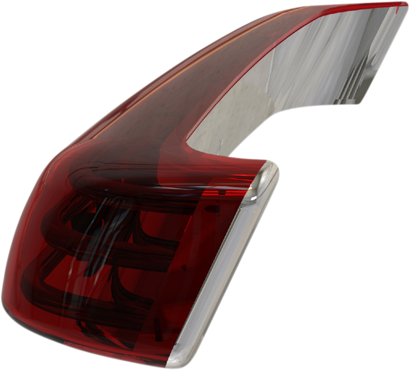 CUSTOM DYNAMICS ProBEAM® LED Sequential BAGZ™ Saddlebag Lights - Chrome/Red