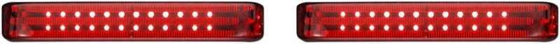 CUSTOM DYNAMICS ProBEAM® LED Sequential BAGZ™ Saddlebag Lights - Chrome/Red