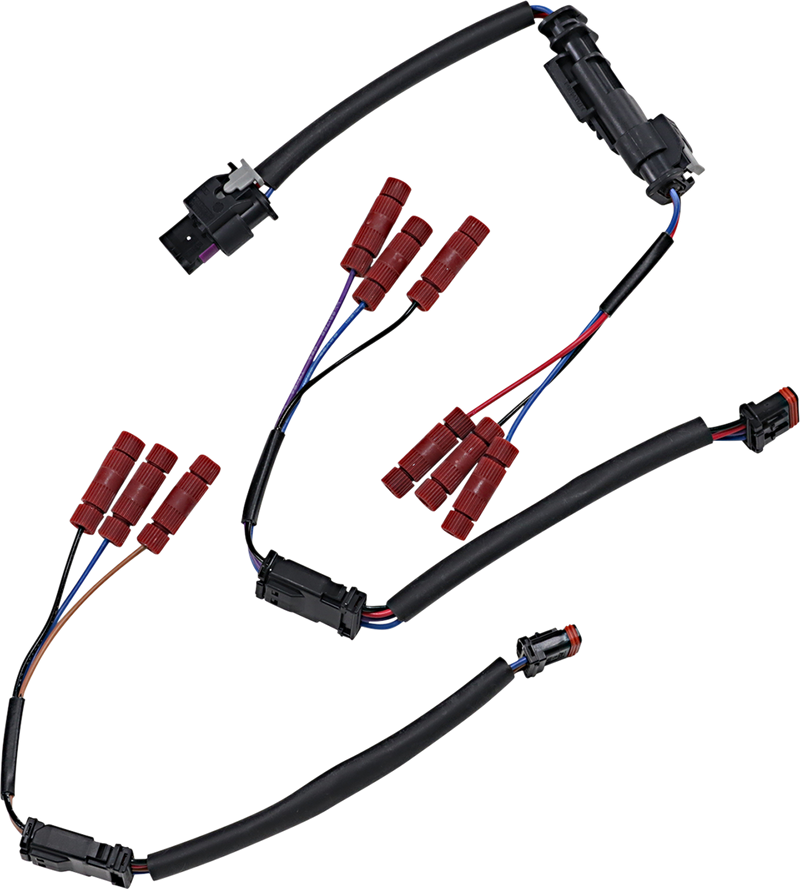 CUSTOM DYNAMICS Custom Rear Wiring Adapter Kit - Softail