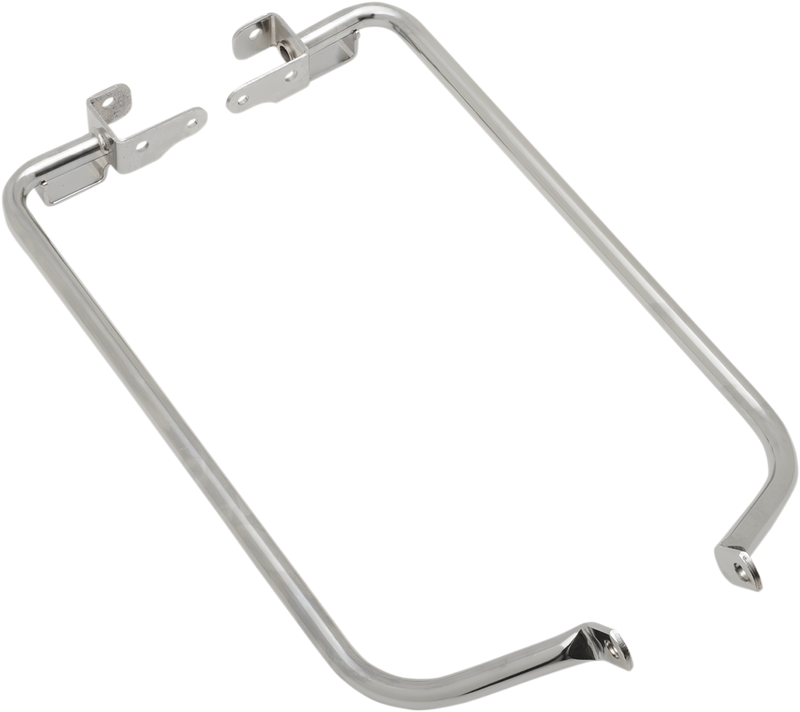 DRAG SPECIALTIES Chrome Saddlebag Support Brackets - FL '14-'23