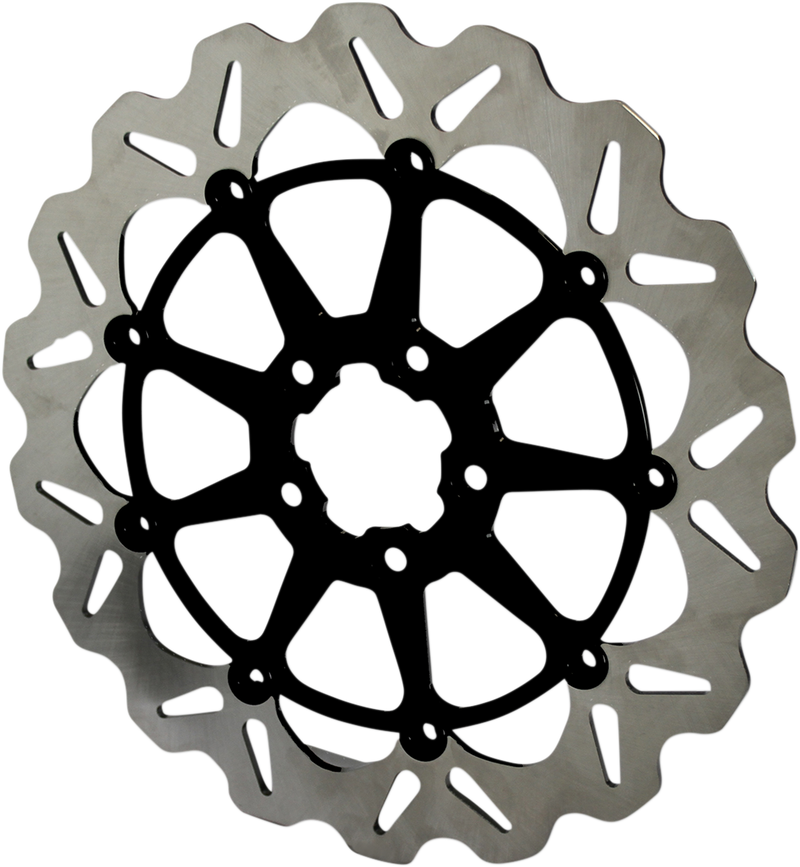 GBRAKES Wave? Rotor - Black - 12.5" DF680CWS-B