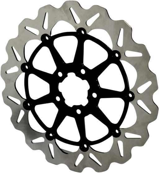 GBRAKES Wave? Rotor - Black - 12.5" DF680CWS-B