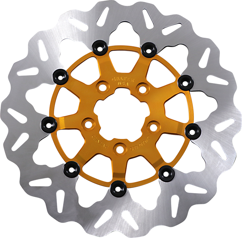 GBRAKES Front Wave? Rotor - Gold Center DF680CW-G