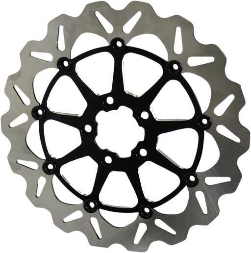 GBRAKES Wave? Rotor - Machined Black - 12.5" DF680CWS-C