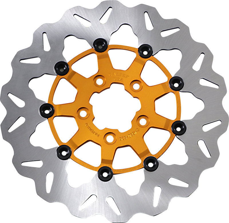 GBRAKES Front Wave? Rotor - Gold Center DF835CW-G