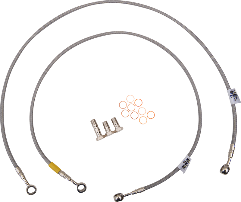 GBRAKES Brake Line - Stainless Steel FK003D453-2