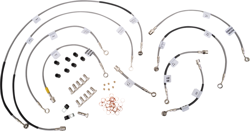 GBRAKES Brake Line - Stainless Steel FK003D771-9