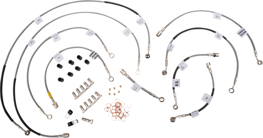 GBRAKES Brake Line - Stainless Steel FK003D771-9