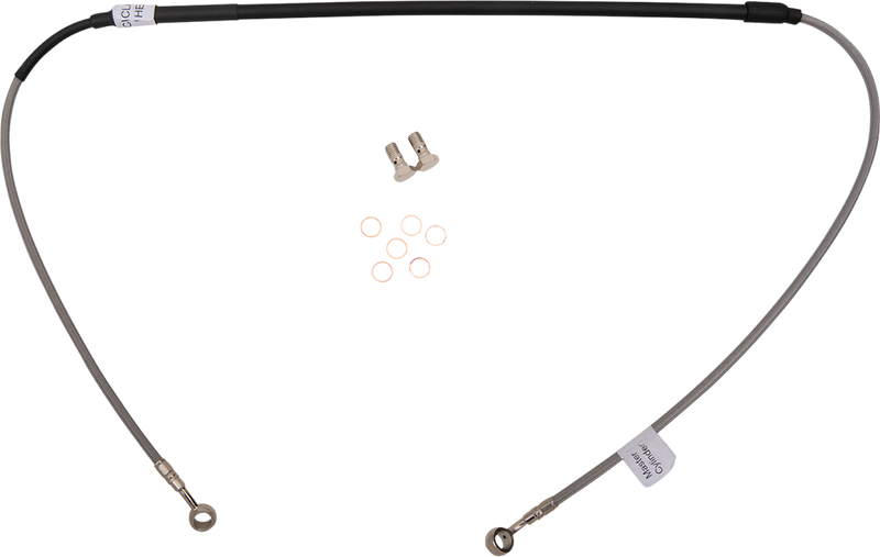 GBRAKES Brake Line Kit - Stainless Steel FK003D957-1