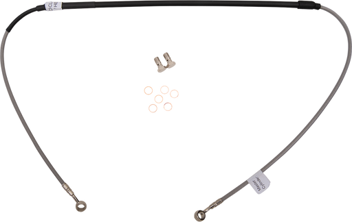 GBRAKES Brake Line Kit - Stainless Steel FK003D957-1