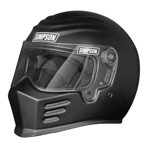 Simpson Outlaw Bandit 3 helmet - Flat Black