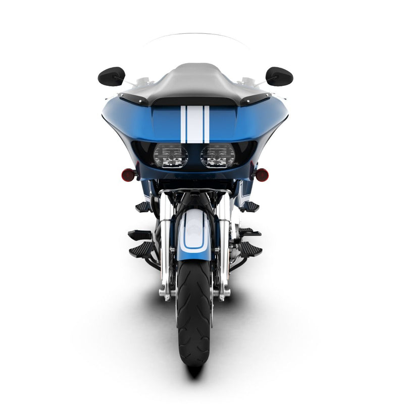 Advanblack Fast Johnnie OUTER FAIRING BATWING COWL FOR 2015+ HARLEY Road Glide