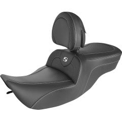 SADDLEMEN RoadSofa™ Seat - Carbon Fiber - with Backrest - Touring '23.5-'25